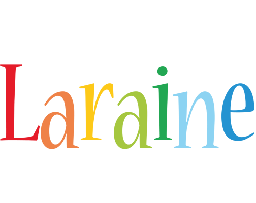Laraine birthday logo