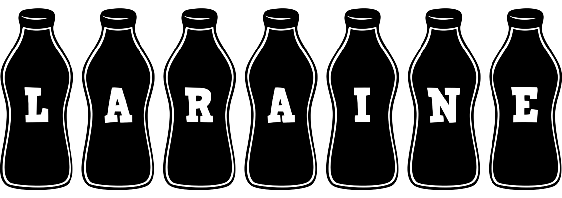 Laraine bottle logo