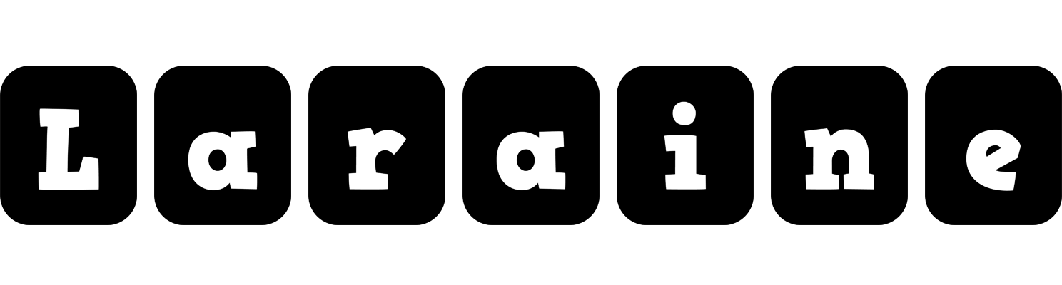 Laraine box logo