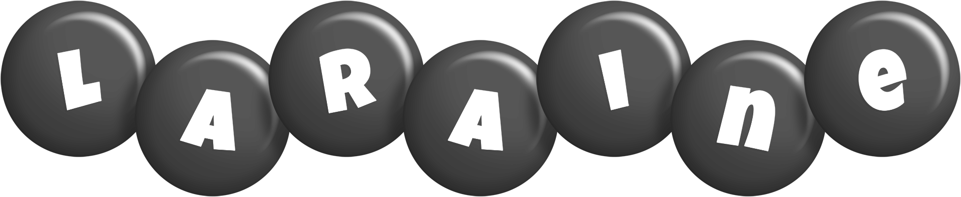 Laraine candy-black logo
