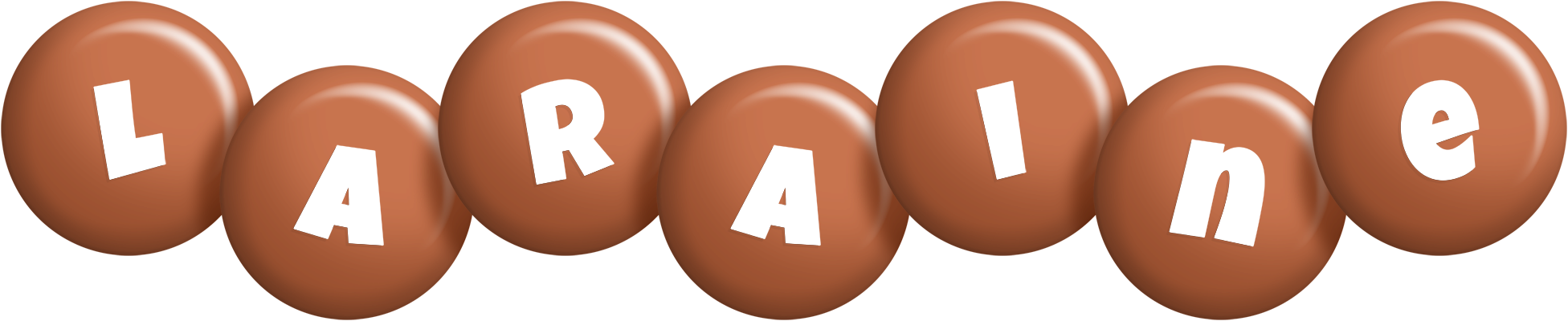 Laraine candy-brown logo