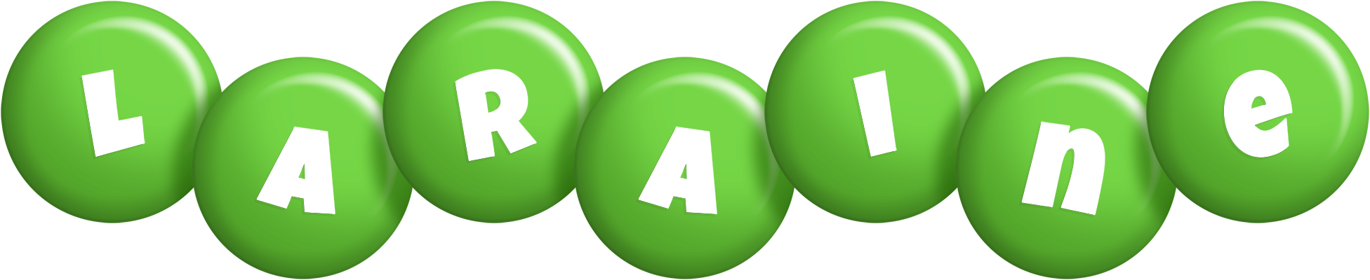 Laraine candy-green logo