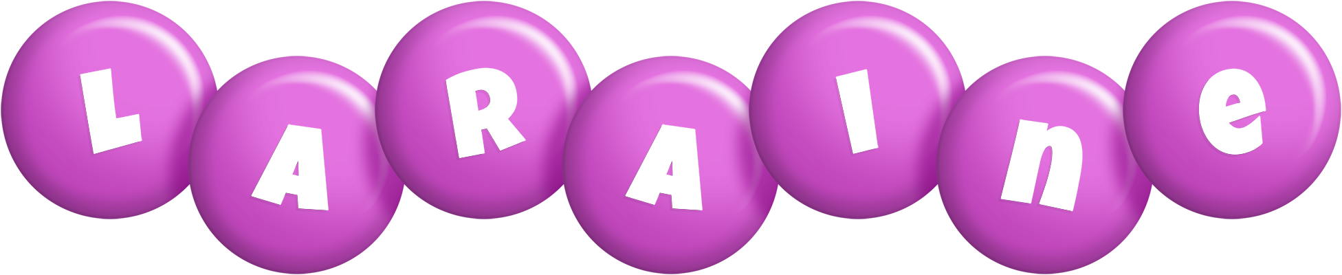 Laraine candy-purple logo