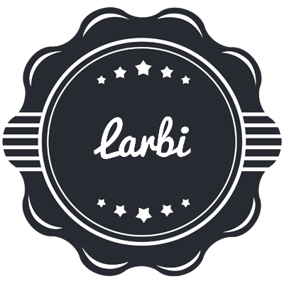 Larbi badge logo