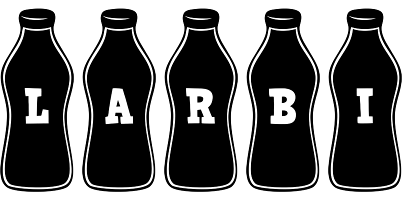 Larbi bottle logo