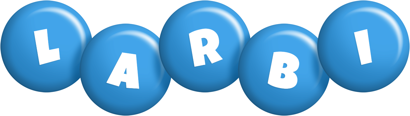 Larbi candy-blue logo