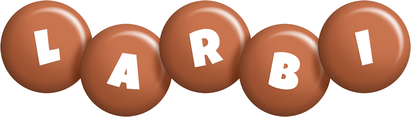 Larbi candy-brown logo