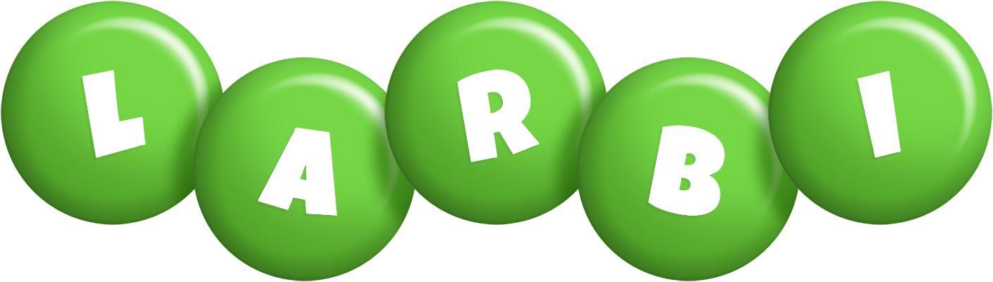 Larbi candy-green logo