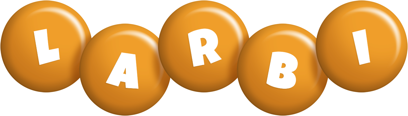 Larbi candy-orange logo