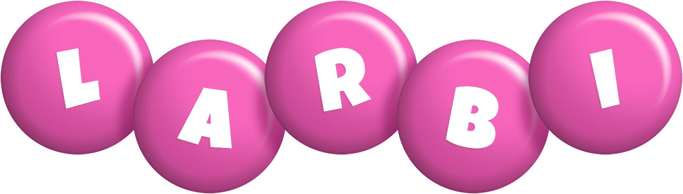 Larbi candy-pink logo