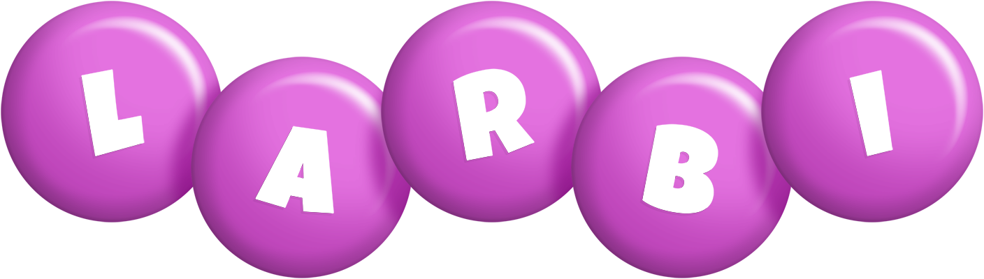 Larbi candy-purple logo