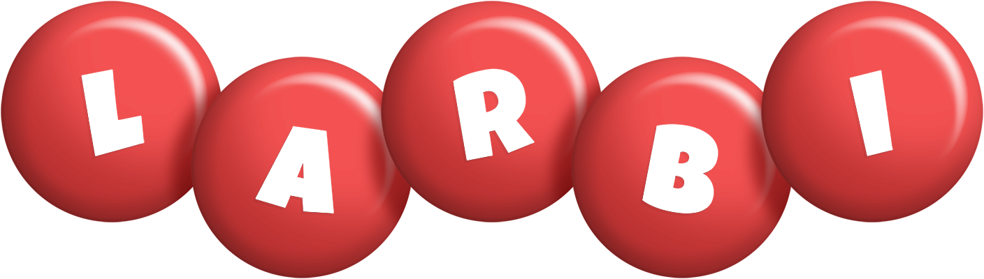 Larbi candy-red logo