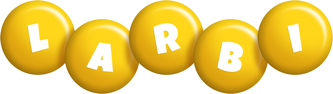 Larbi candy-yellow logo