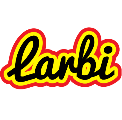 Larbi flaming logo