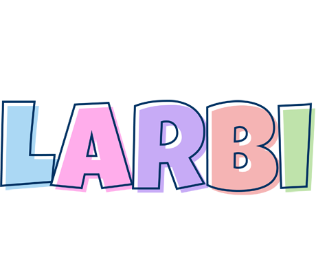 Larbi pastel logo