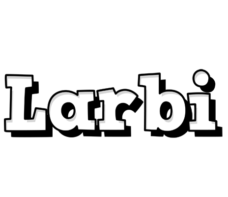 Larbi snowing logo