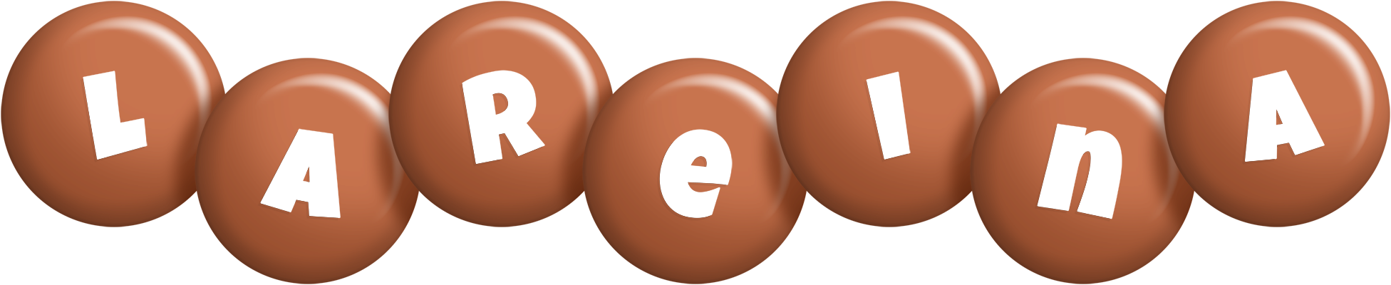 Lareina candy-brown logo
