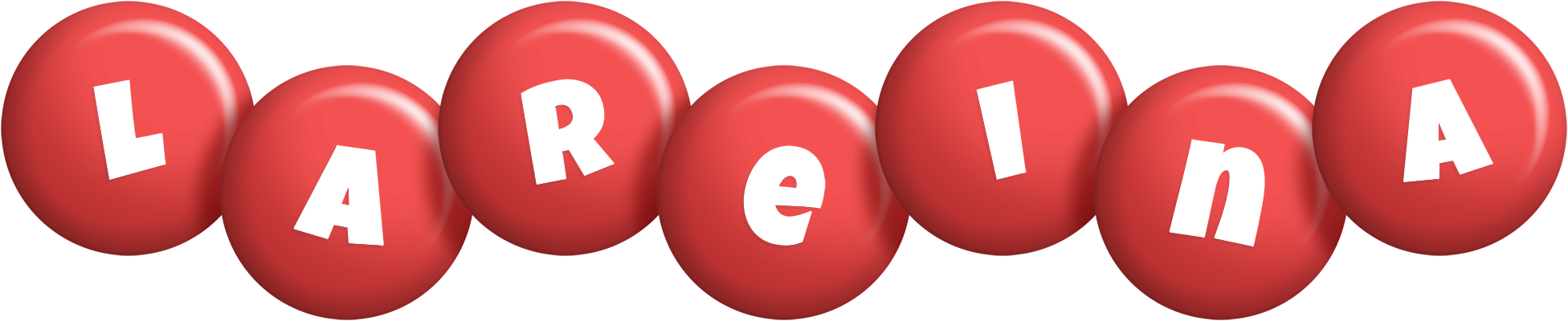 Lareina candy-red logo