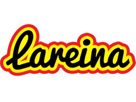 Lareina flaming logo