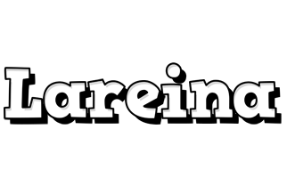 Lareina snowing logo