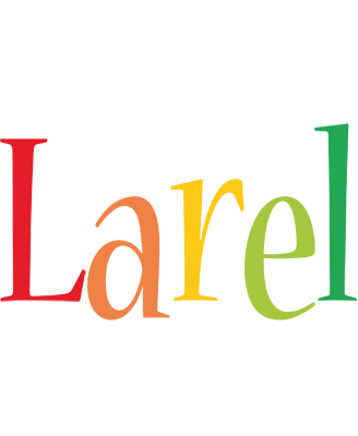 Larel birthday logo