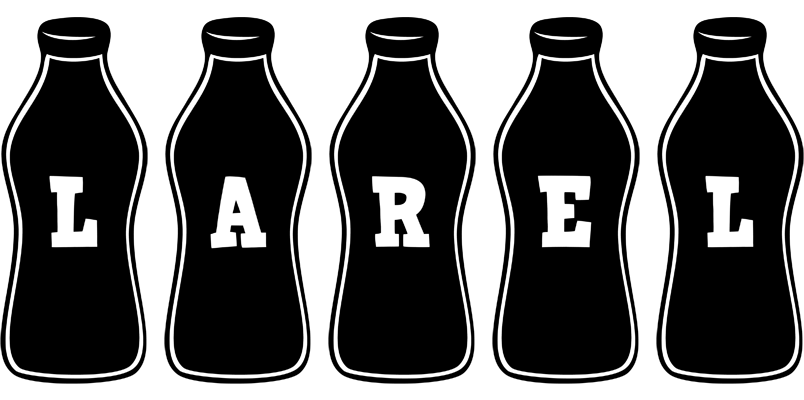 Larel bottle logo