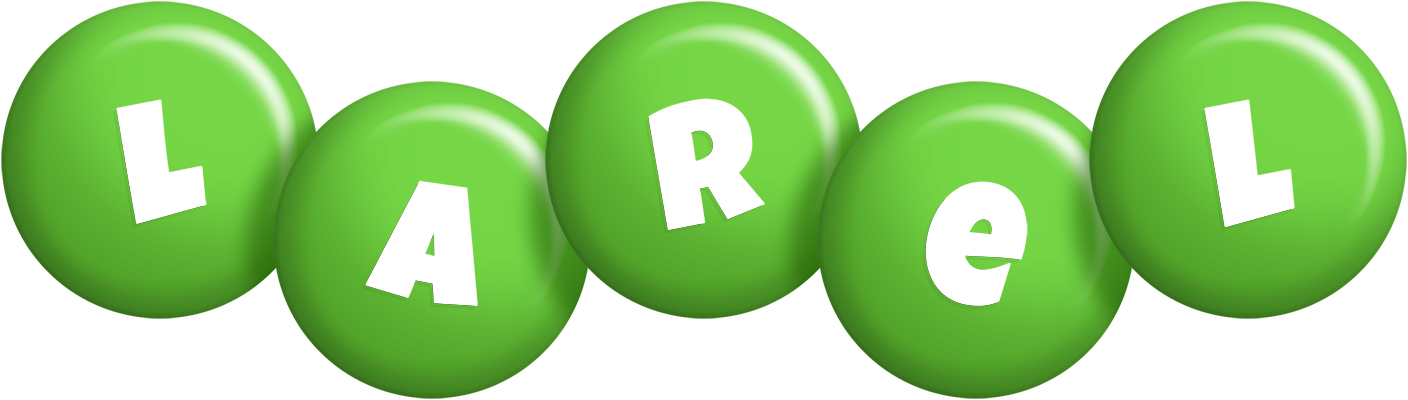 Larel candy-green logo