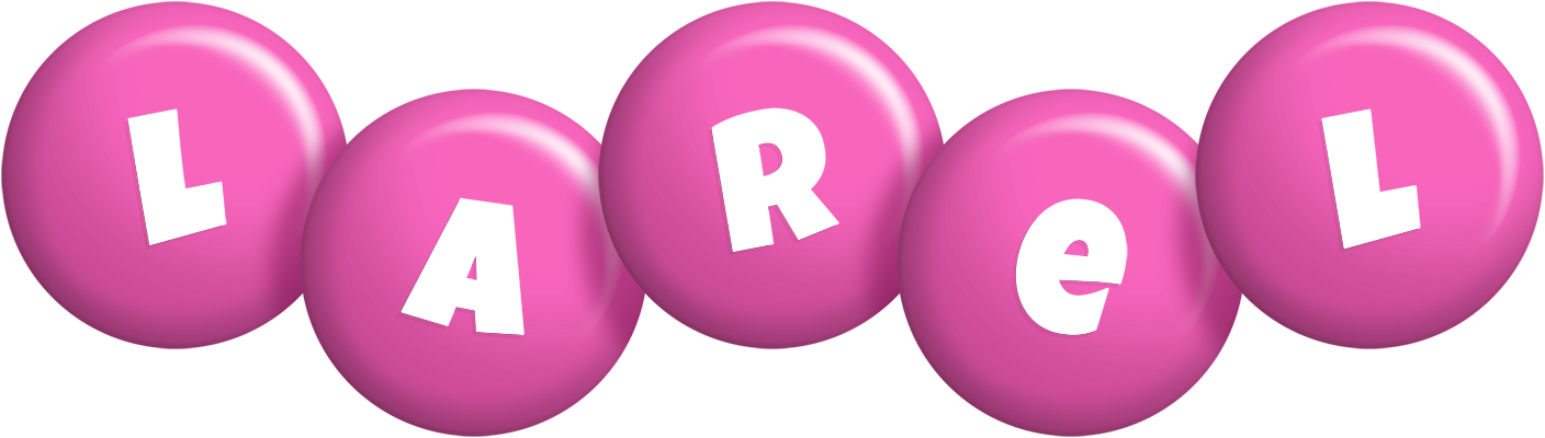 Larel candy-pink logo