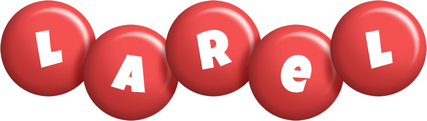Larel candy-red logo