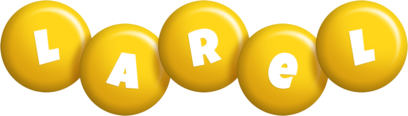 Larel candy-yellow logo