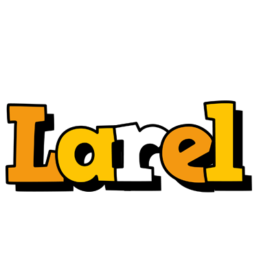 Larel cartoon logo