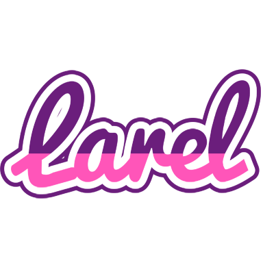 Larel cheerful logo