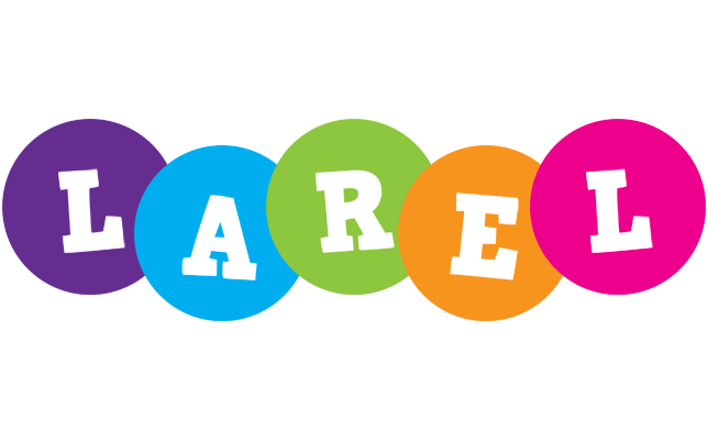 Larel happy logo