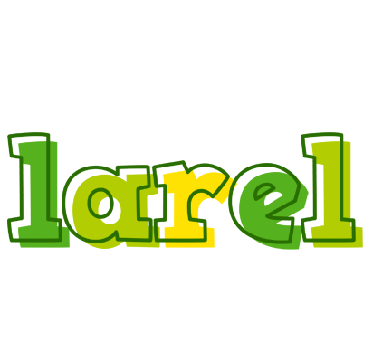 Larel juice logo