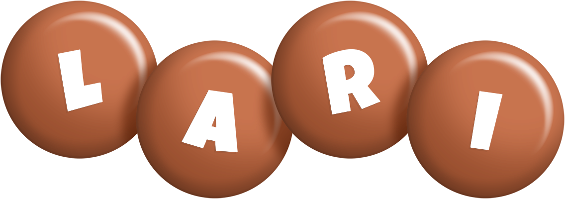 Lari candy-brown logo