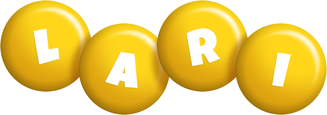 Lari candy-yellow logo