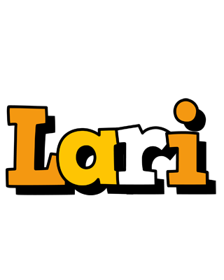 Lari cartoon logo