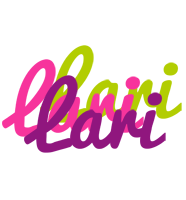 Lari flowers logo