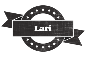 Lari grunge logo