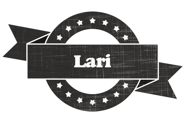 Lari grunge logo