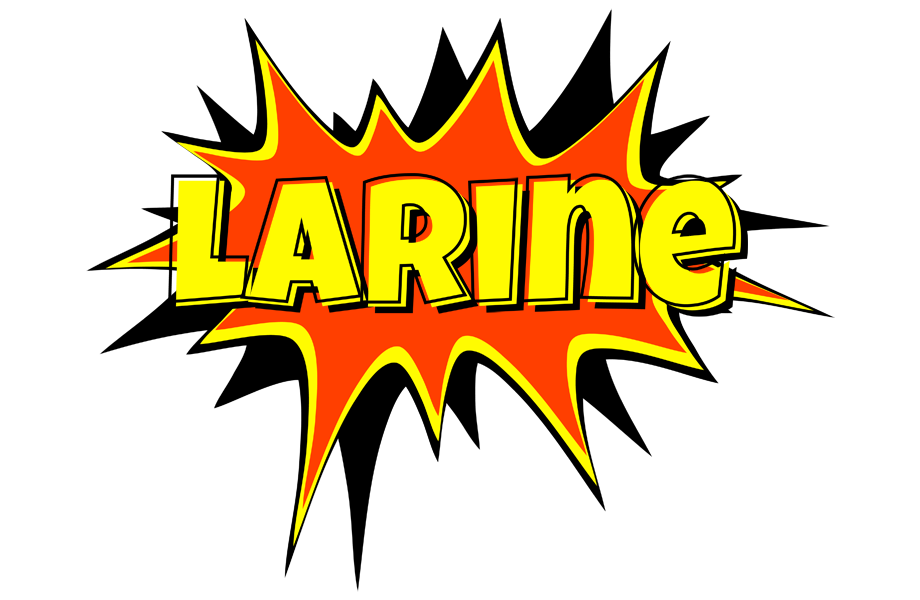Larine bazinga logo