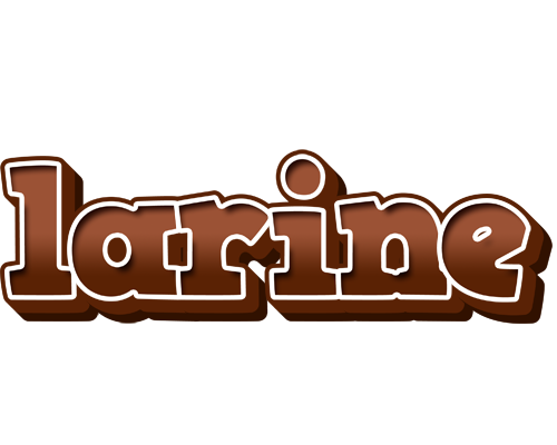 Larine brownie logo