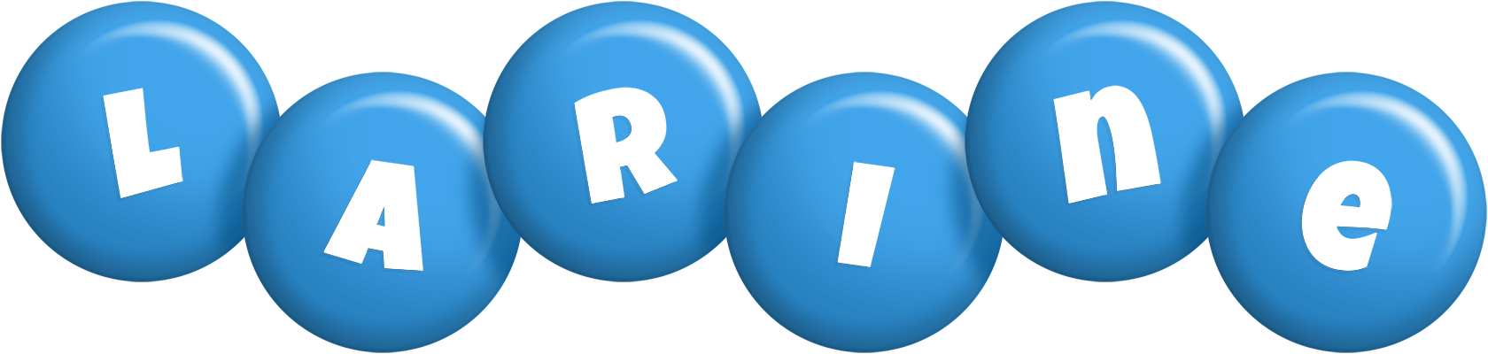Larine candy-blue logo
