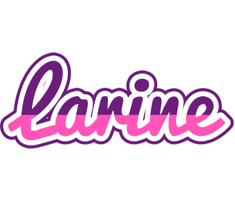 Larine cheerful logo