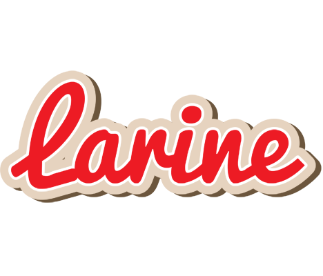Larine chocolate logo