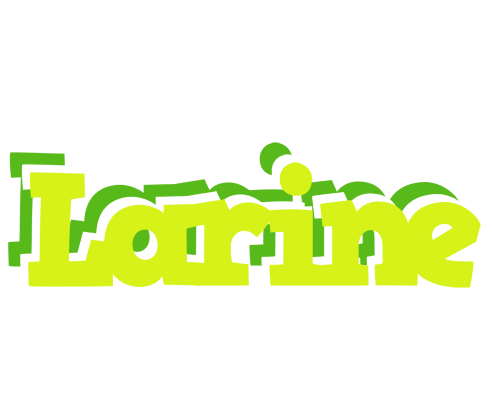 Larine citrus logo