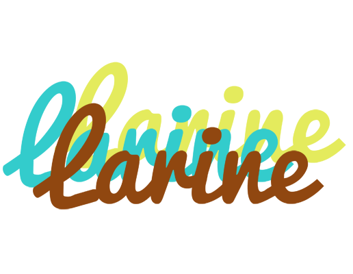 Larine cupcake logo