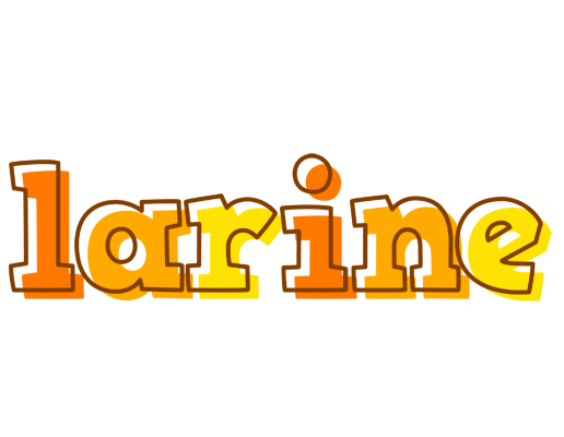 Larine desert logo