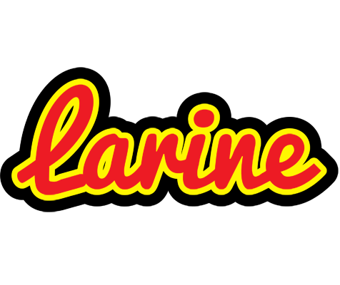 Larine fireman logo