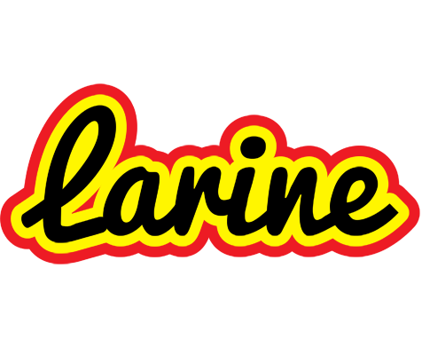 Larine flaming logo